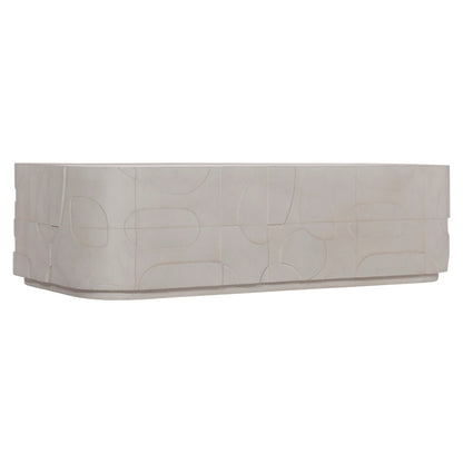 Zina Stone Solid Coffee Table