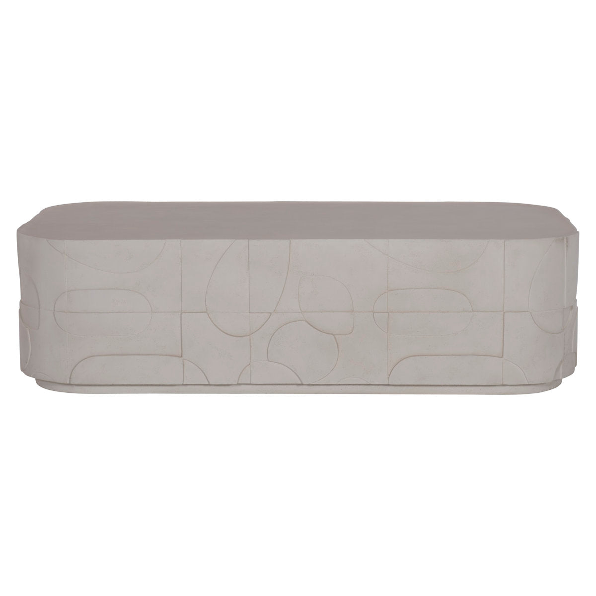 Zina Stone Solid Coffee Table