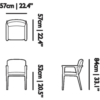 Zio Arm Chair
