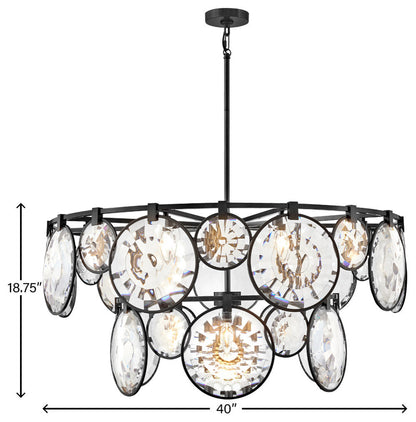 Fredrick Ramond Nala Large Multi Tier, Black*By Hinkley