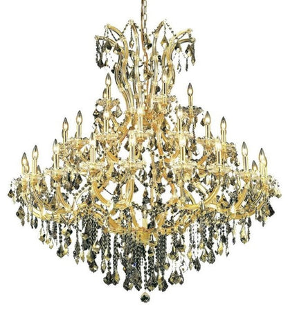 2800 Maria Theresa Collection Large Hanging Fixture, Royal CutBy Elegant Furniture & Lighting