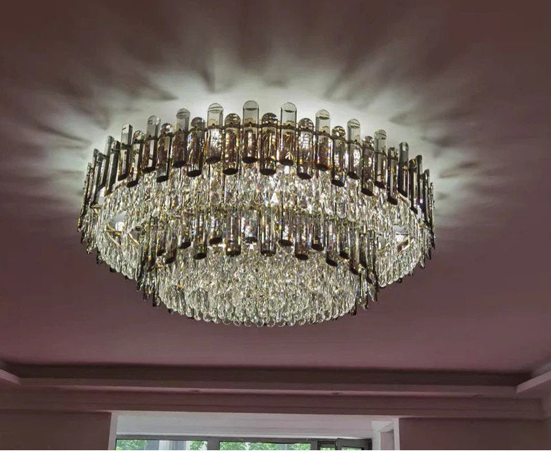 Adria | Large Luxury Crystal Chandelier, 31.5''By Miron Demid LLC