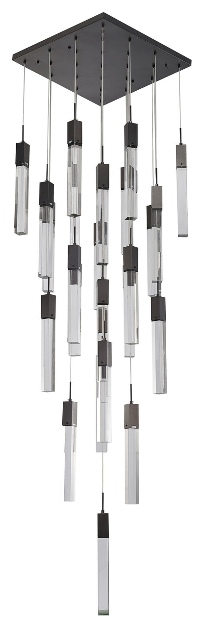 Crystal Cascade Multi-Light PendantBy Design Living
