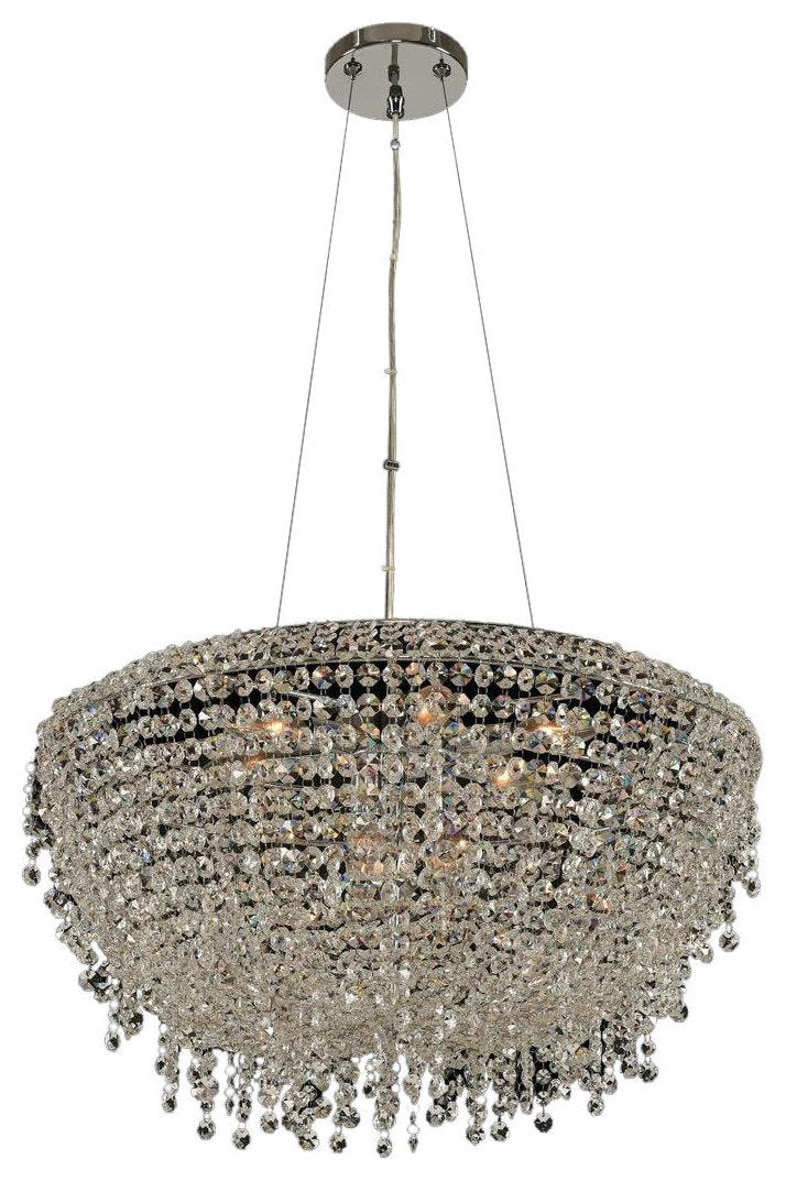 Massimo 23" Pendant With Crystal BeadsBy KALCO LIGHTING