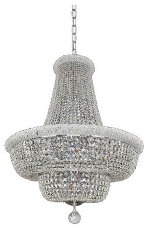 Napoli 34 Inch Pendant With Clear FirenzeBy Allegri Crystal by Kalco Lighting