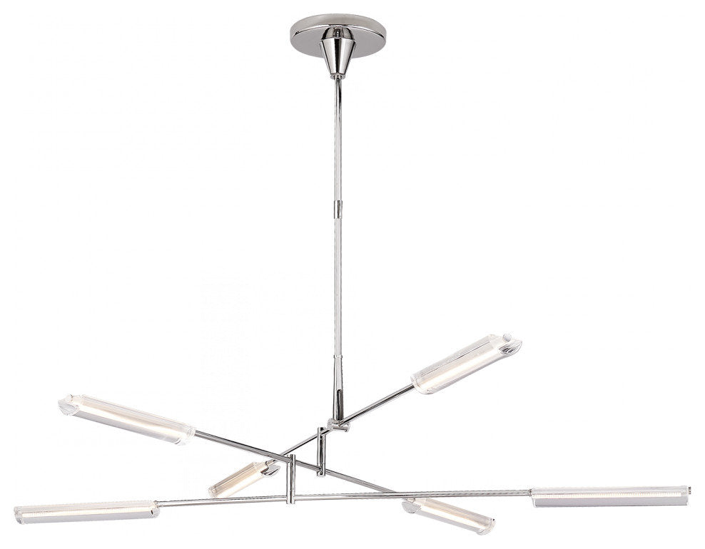 Daley Polished Nickel Large LED ChandelierBy Ralph Lauren Home