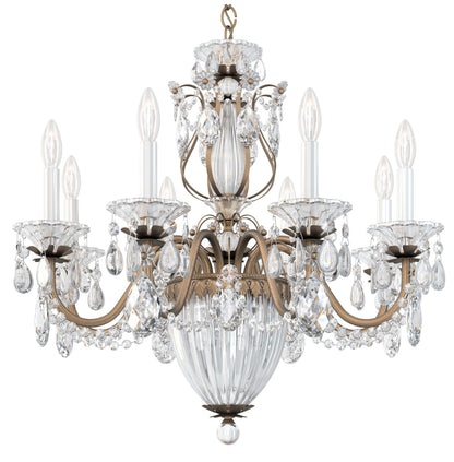 Schonbek 1238N-23H 11 Light Crystal Chandelier, Etruscan GoldBy Schonbek