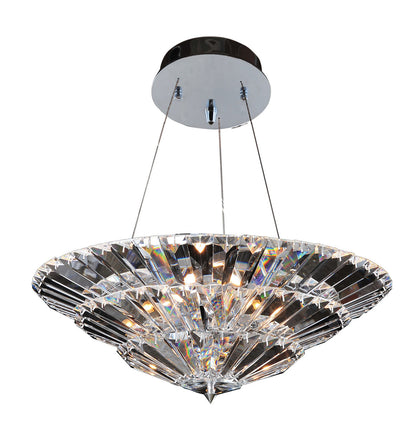 Auletta 10-Light Transitional Large Pendant by AllegriBy Allegri Crystal by Kalco Lighting