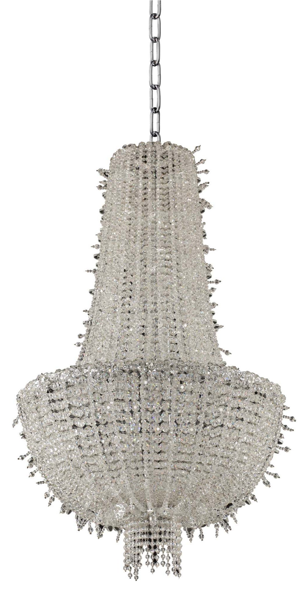 Cielo 24x41" 12-Light Modern Large Pendants by AllegriBy Allegri Crystal by Kalco Lighting