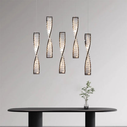 MIRODEMI? San Bartolomeo al Mare | Modern Gold Crystal Chandelier for Bedroom, Gold, Dia13.7xh19.6", Cool LightBy Miron Demid LLC
