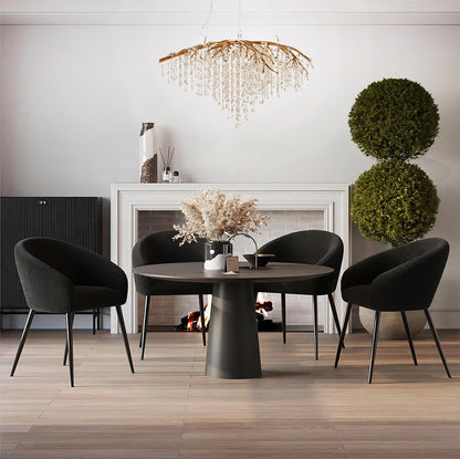 Gold Crystal Branch Chandelier, GoldBy Design Living