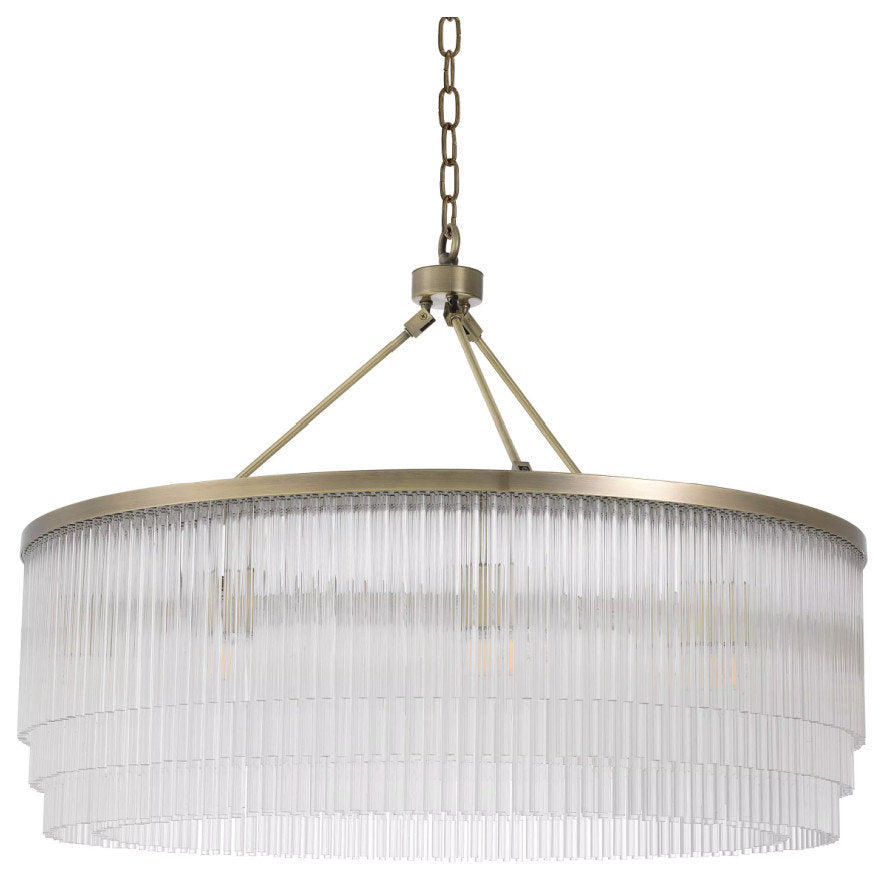 Glass Rods Contemporary Chandelier | Eichholtz Hector, LargeBy OROA - Furniture