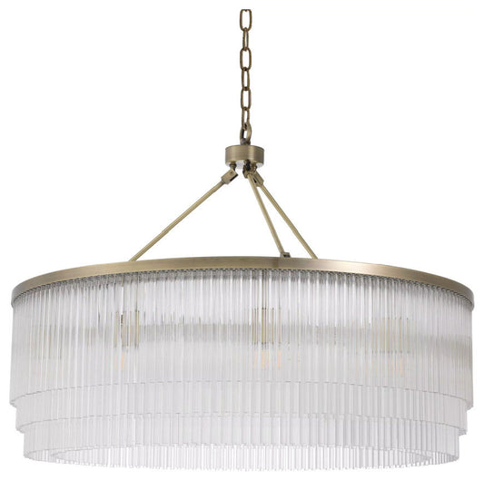 Glass Rods Contemporary Chandelier | Eichholtz Hector, LargeBy OROA - Furniture