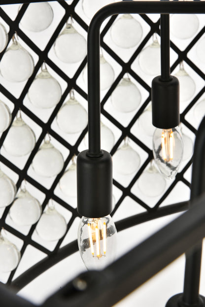 1213 Madison Collection Pendant Lamp,4 3.5''x18.25'', Mocha BrownBy Elegant Furniture & Lighting