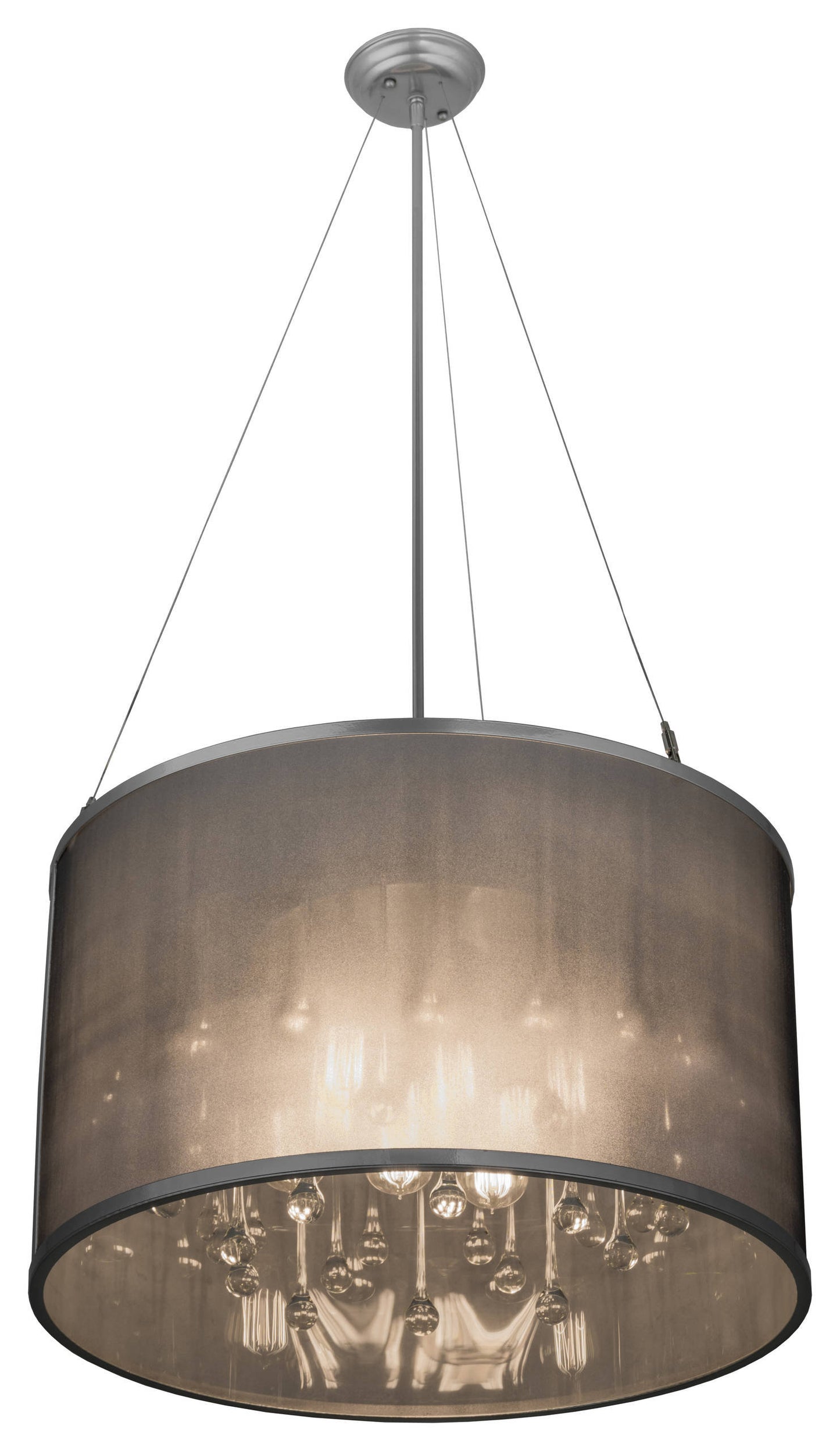 24" Cilindro Shimmer PendantBy Meyda Lighting