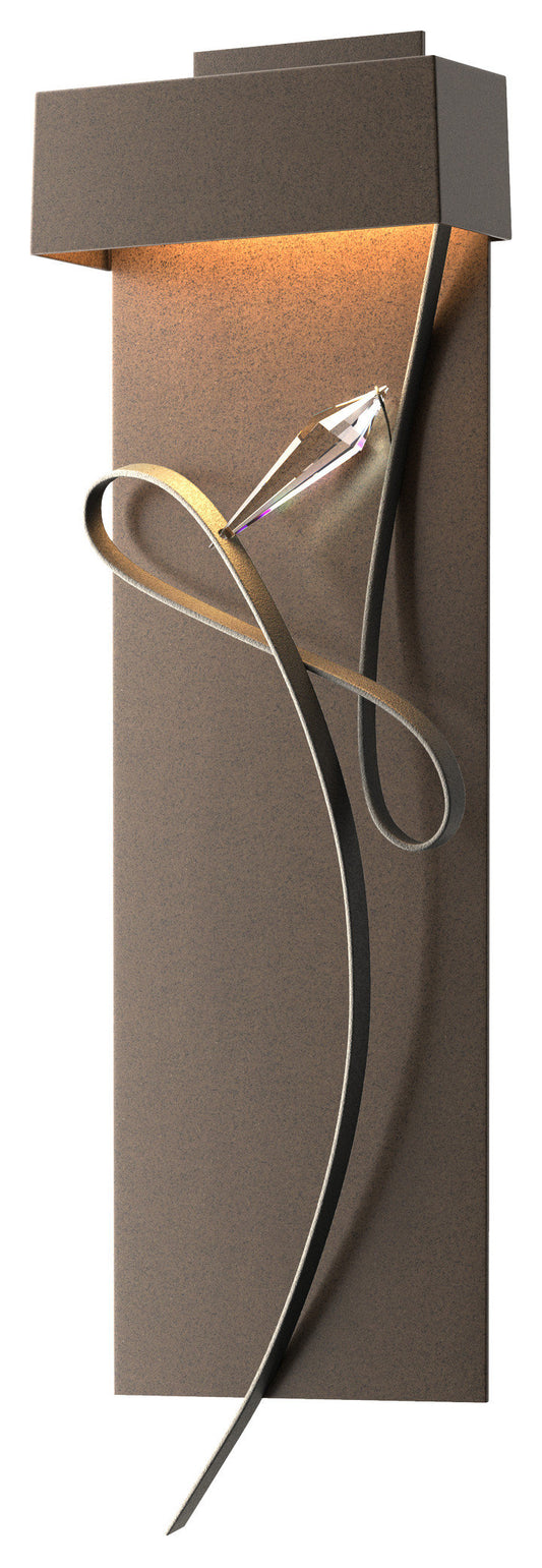 Rhapsody LED Sconce, Bronze With Natural Iron AccentBy Synchronicity