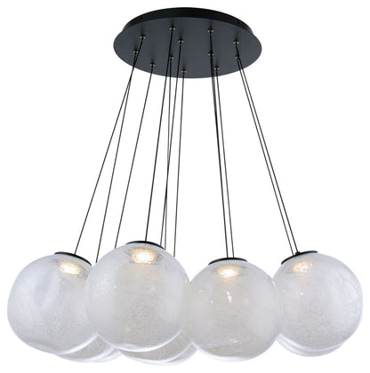 Modern Forms PD-28812 Cosmic 12 Light 36"W LED Suspension Multi - BlackBy Modern Forms
