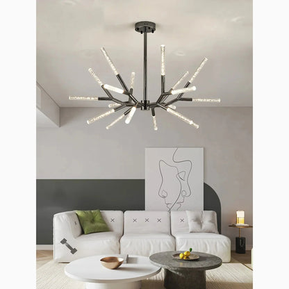 Aliano | Creative Tree Branches Design Bubble Crystal Chandelier, Gold, 18 Heads, Warm LightBy Miron Demid LLC