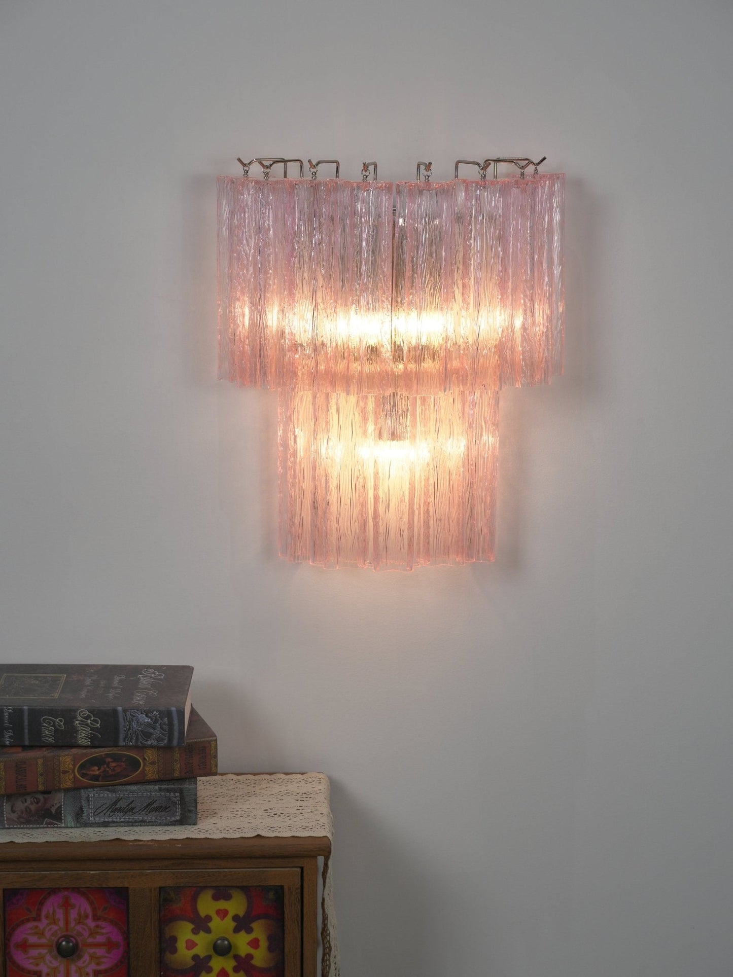 Rosalia Glass Wall Light