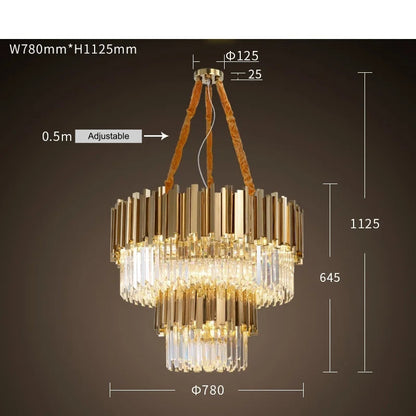 Gio Contemporary ChandelierBy Morsale.com