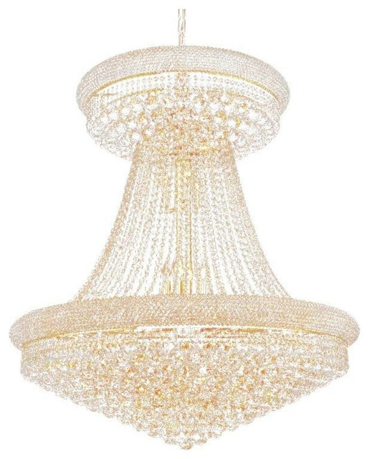 1800 Primo Collection Large Hanging Fixture, Royal CutBy Elegant Furniture & Lighting