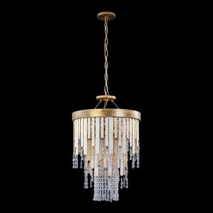 Lafayette 4-Light Chandelier in Coastal Style 29.25"Hx18"WBy Varaluz
