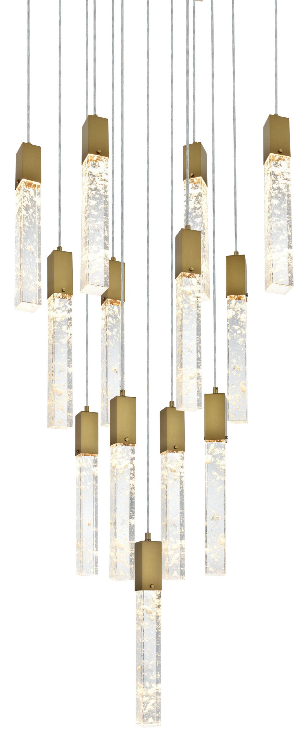 Home Living 26" Pendant, Satin GoldBy Home Living
