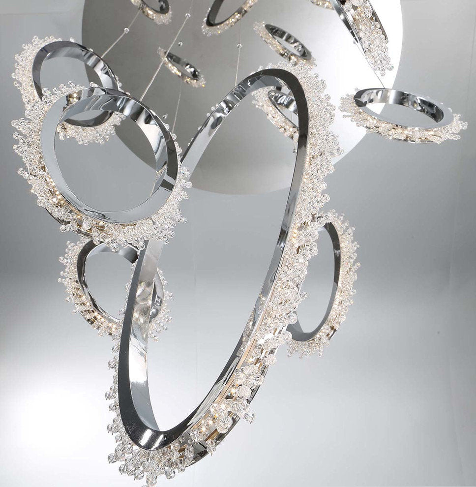 9-Light Luxe Chandelier by EurofaseBy Eurofase Lighting