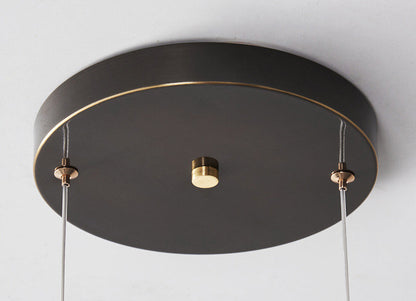 MIRODEMI? San Bartolomeo al Mare | Modern Gold Crystal Chandelier for Bedroom, Black, L30.3xw3.5xh19.6", Cool LightBy Miron Demid LLC