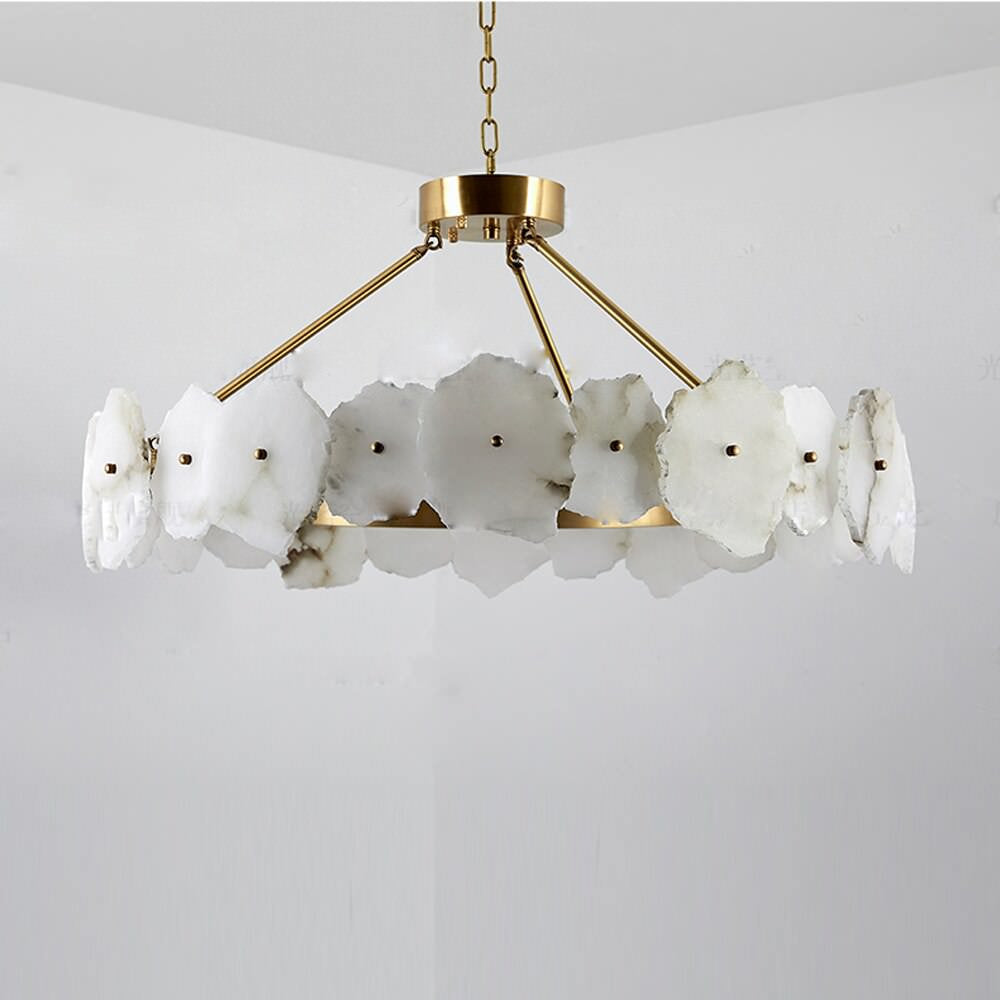 32" Natural Marble Living Room ChandelierBy MORSALE
