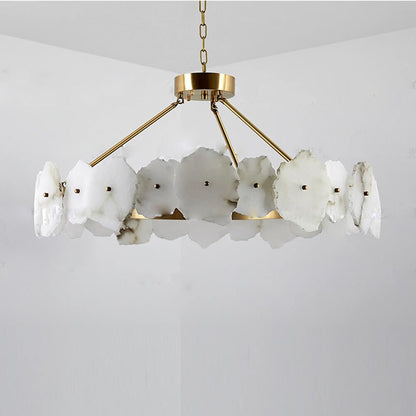 32" Natural Marble Living Room ChandelierBy MORSALE
