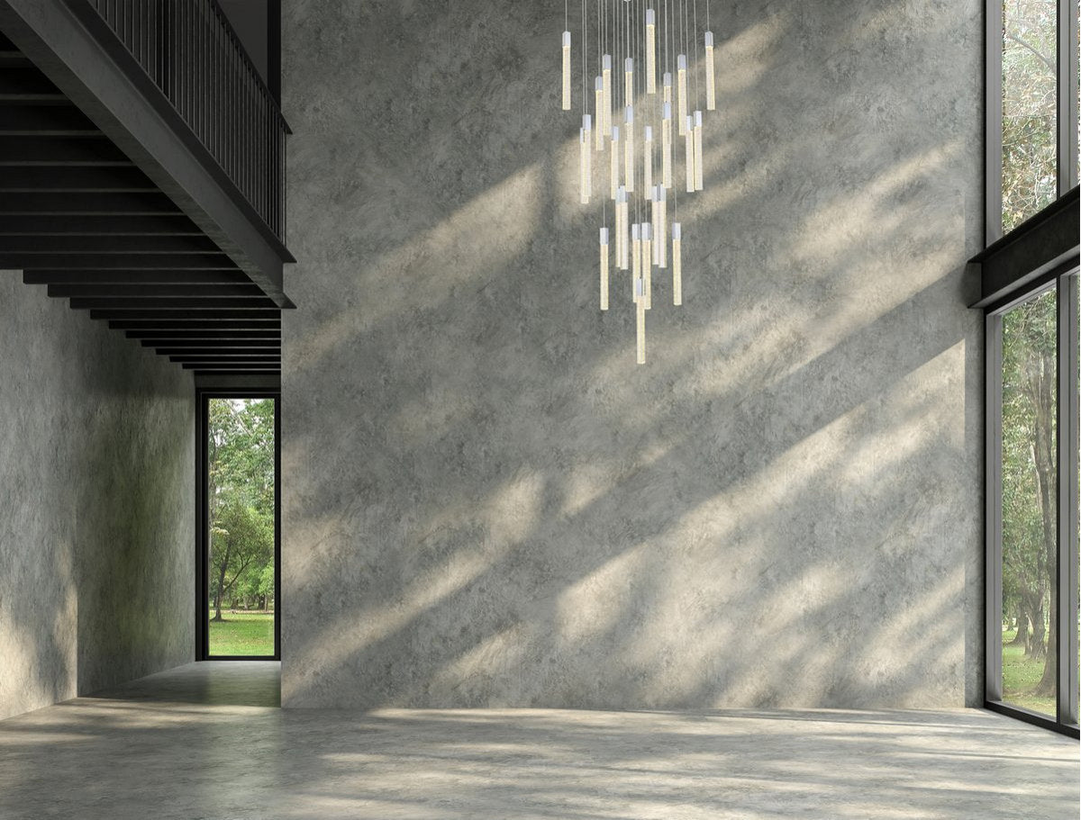 Elegant Lighting 2066G36C Weston 25 lights pendant in chromeBy Elegant Furniture & Lighting