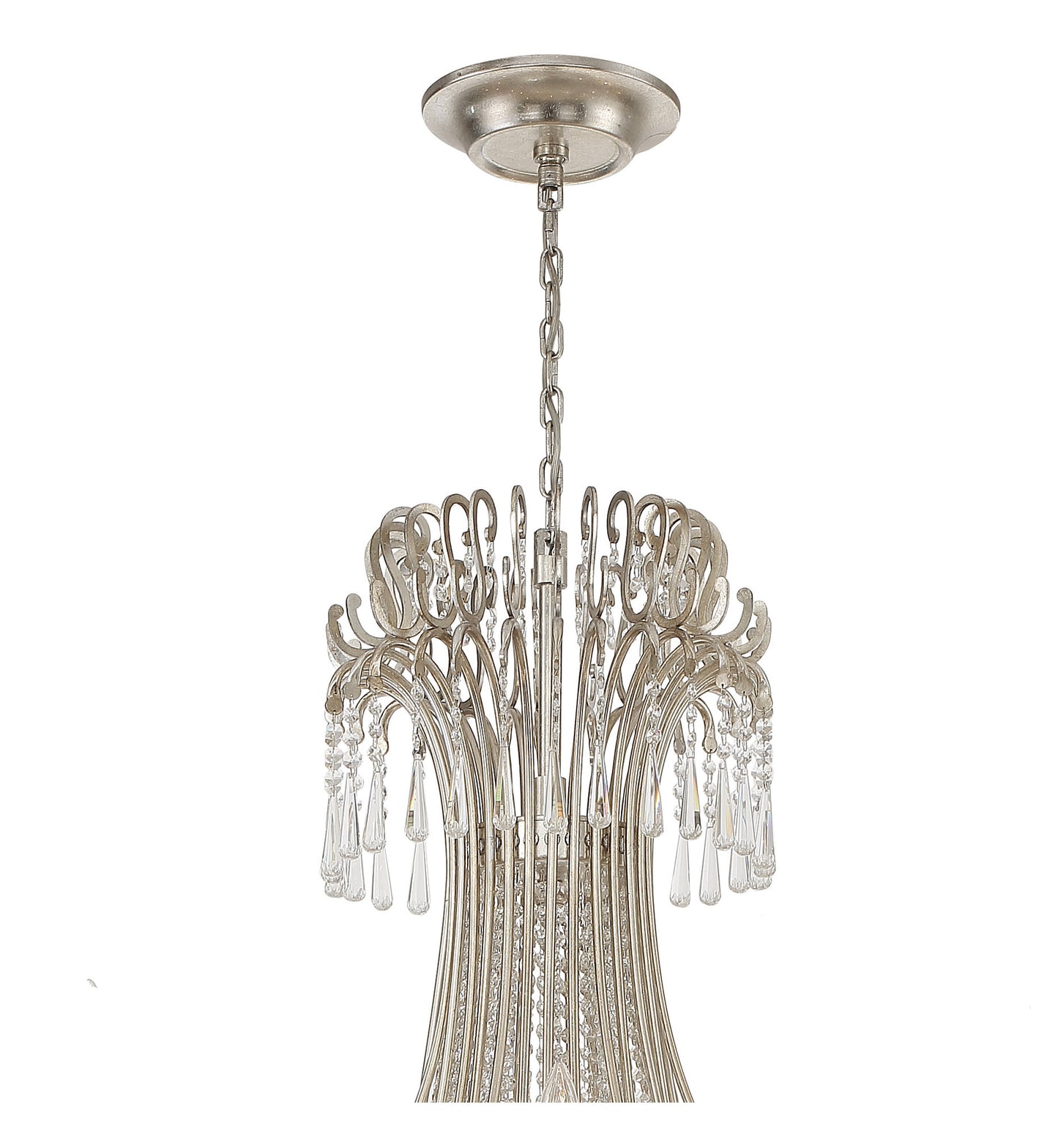 Crystorama Lighting Group ARC-1929-CL-MWP Arcadia 28 Light 61"W - Antique GoldBy Crystorama Lighting