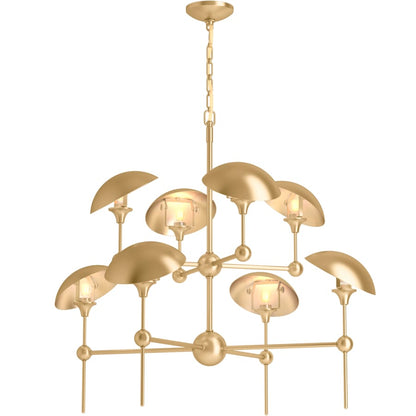 Kohler Lighting Vorleigh 26" Wide 8 Light Adjustable Dome Chandelier