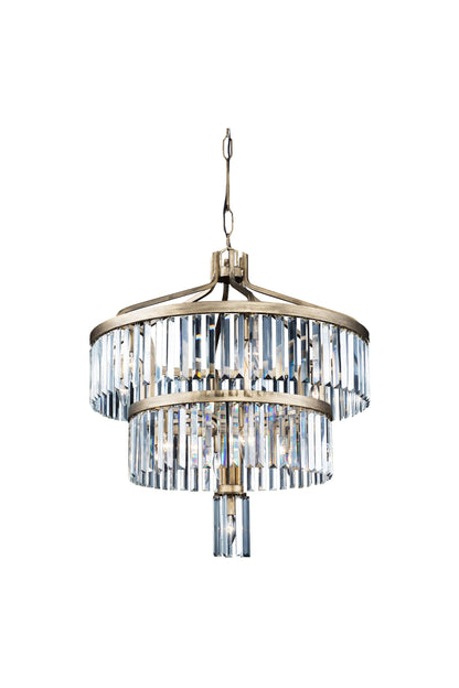 Social Club 13-Lt Pendant - Havana GoldBy Varaluz
