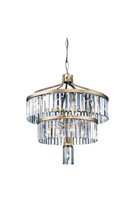 Social Club 13-Lt Pendant - Havana GoldBy Varaluz