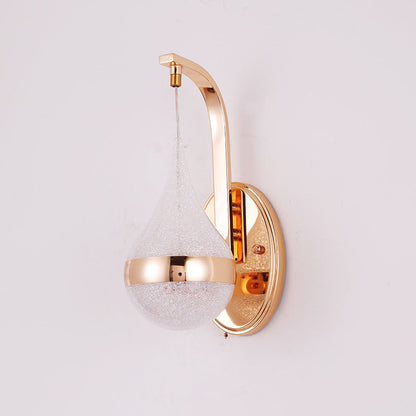 LumaDrop Minimalist LED Wall Lamp �C Acrylic Bedside Elegance