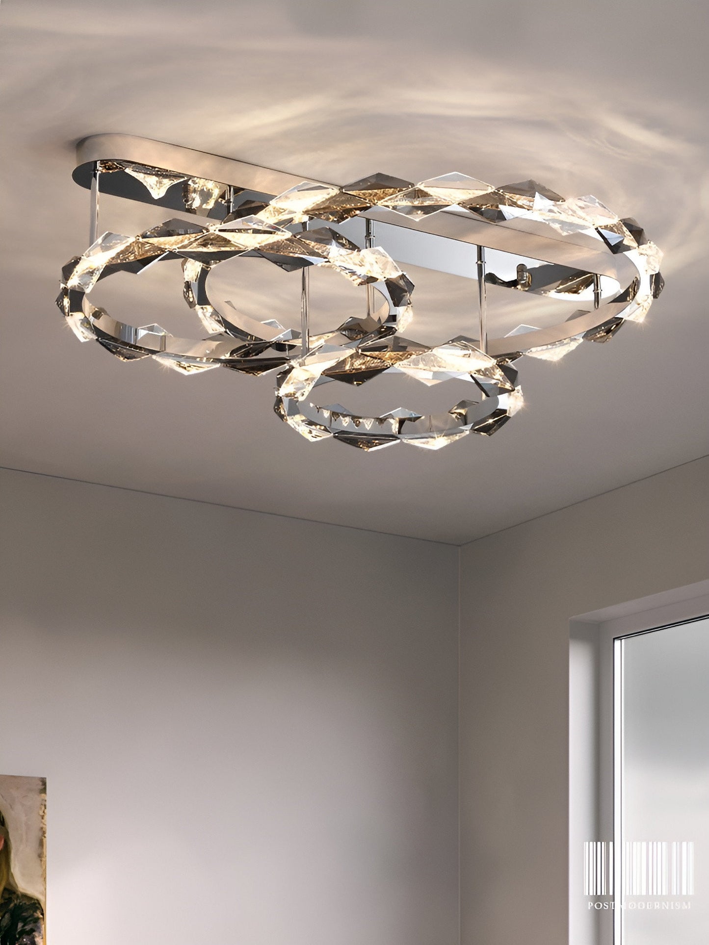 Acquedolci | Luxury Crystal Circular Ceiling Chandelier, 58wBy Miron Demid LLC