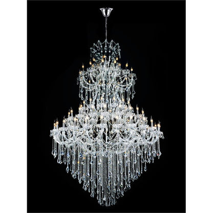 CWI Lighting Maria Theresa 84 Light Up Traditional Metal Chandelier in ChromeBy CWI Lighting