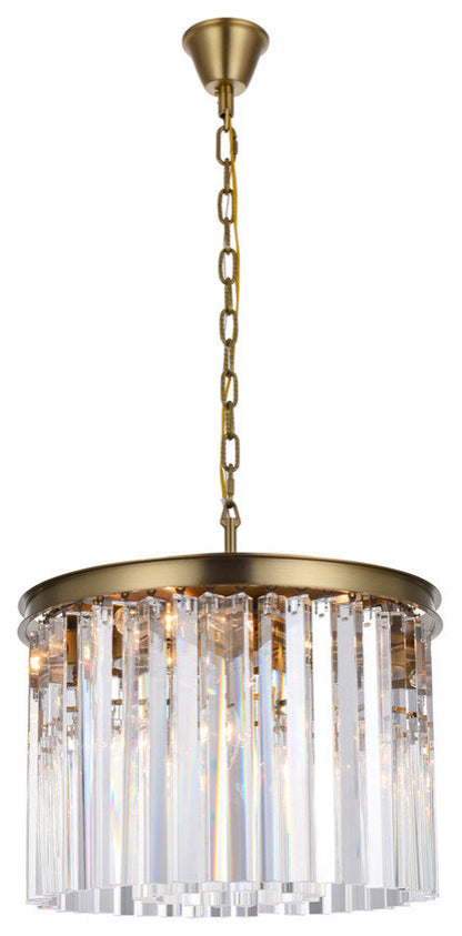 Elegant Lighting Sydney 20" Round Crystal ChandelierBy Elegant Furniture & Lighting