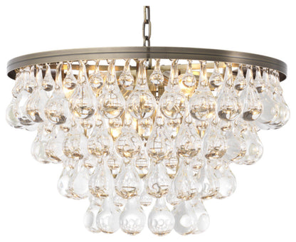Brass Glass Drop Chandelier | Eichholtz BolzanoBy OROA - Furniture