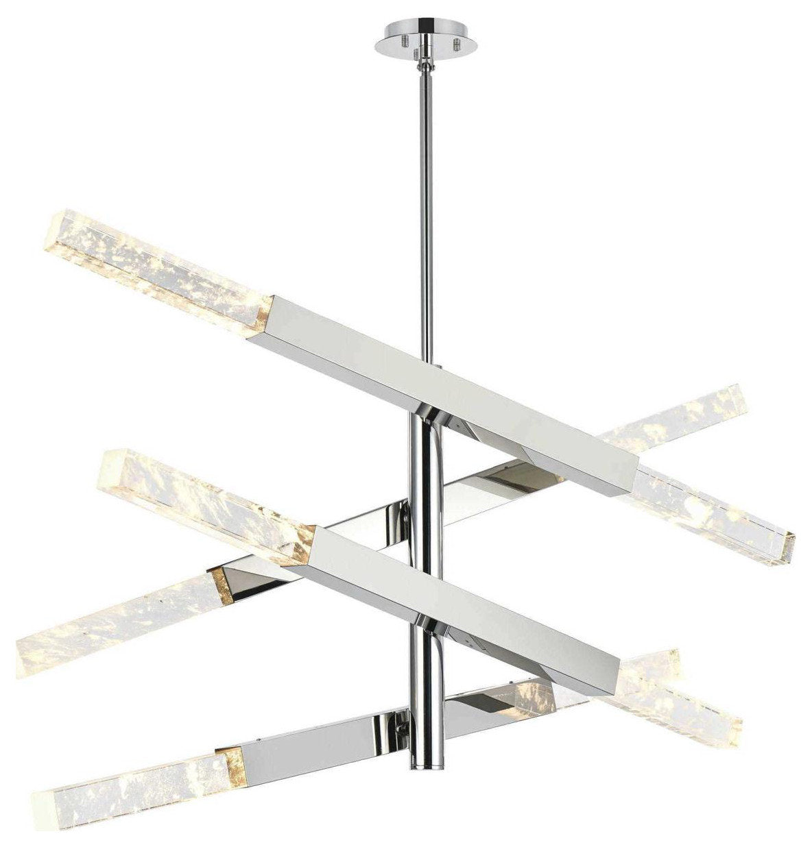 Ari 8 Light Pendant, ChromeBy Elegant Furniture & Lighting