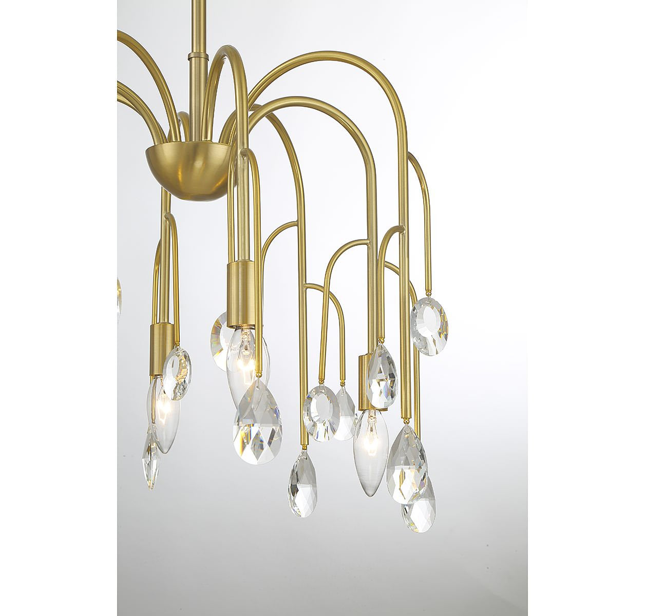 Anholt 8-Light Chandelier, Noble BrassBy Savoy House