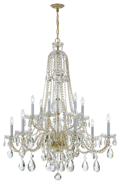Crystorama Lighting Group 1112-CL-S Traditional Crystal 12 Light - PolishedBy Crystorama Lighting