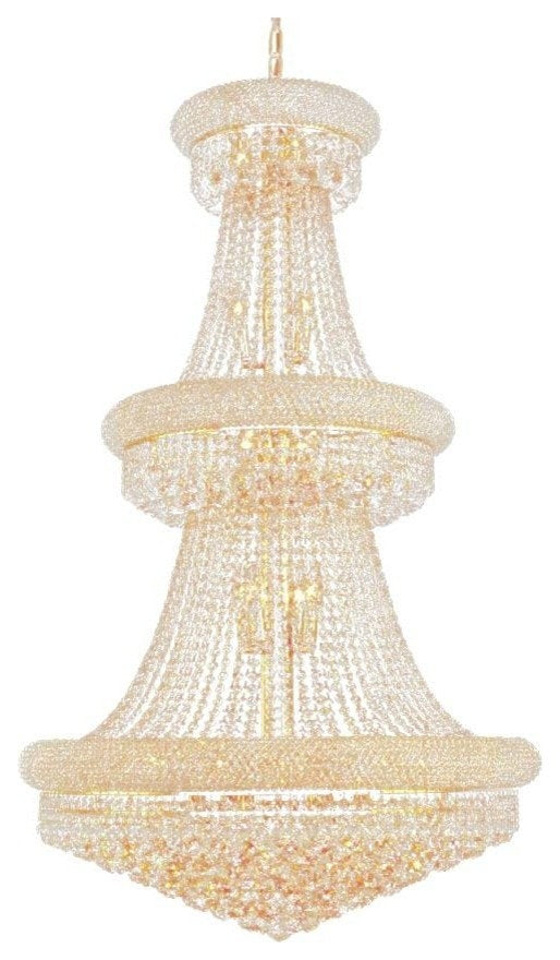 1800 Primo Collection Large Hanging Fixture, Royal CutBy Elegant Furniture & Lighting