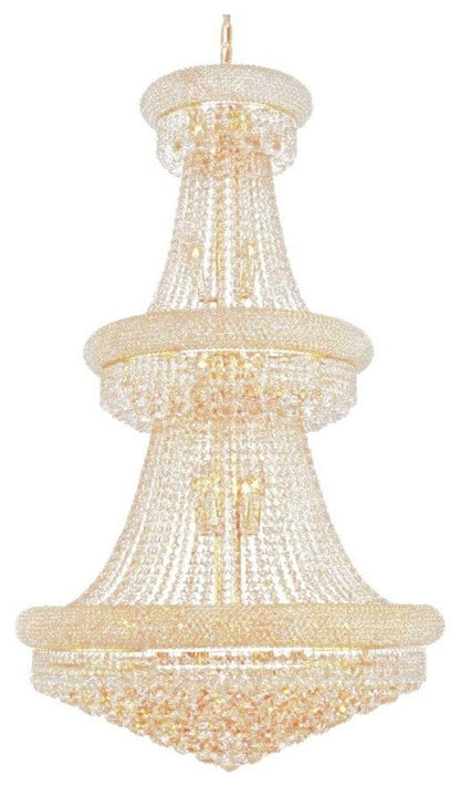 1800 Primo Collection Large Hanging Fixture, Royal CutBy Elegant Furniture & Lighting