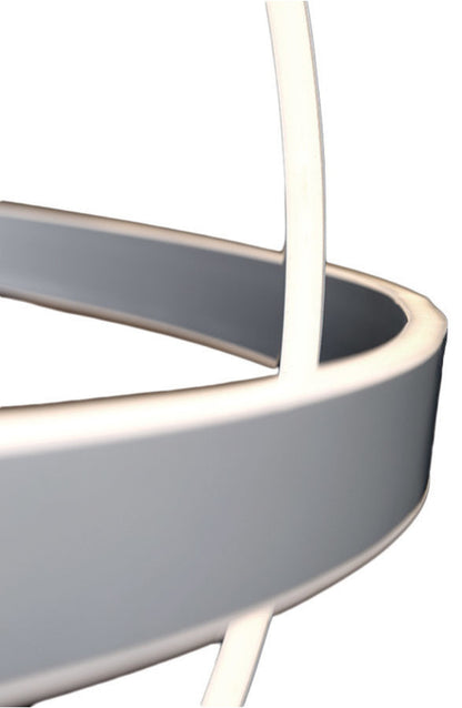 Modern Forms Kinetic 38" LED Chandelier in TitaniumBy Modern Forms
