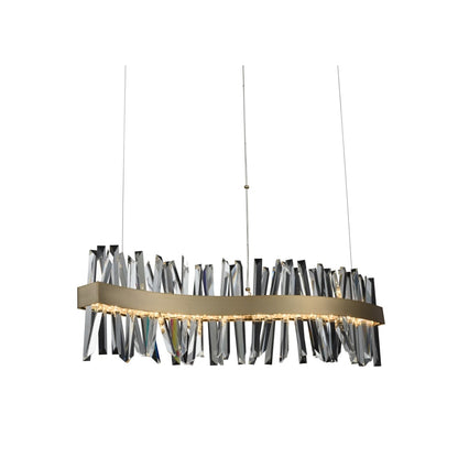 Allegri Glacier 42" Wide LED Linear Chandelier
