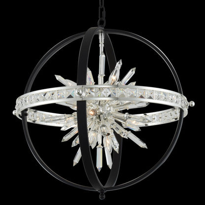 Allegri Angelo 26" Wide Pendant with Firenze Crystal