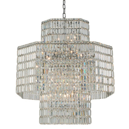Allegri Livelli 20 Light 39" Wide Crystal Pendant